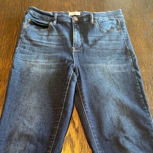 NICOLE MILLER Stretch Blue Jean size 12